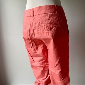 J Crew City Fit Salmon Capris